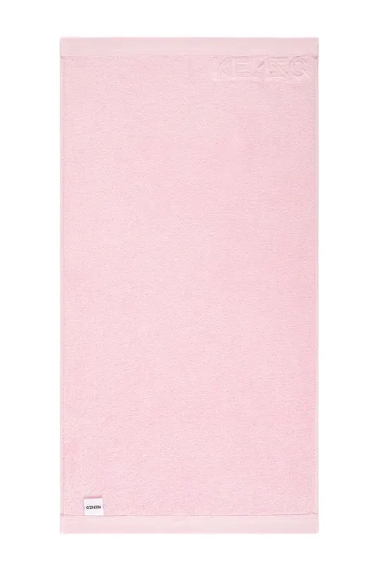 różowy Kenzo ręcznik bawełniany Unisex