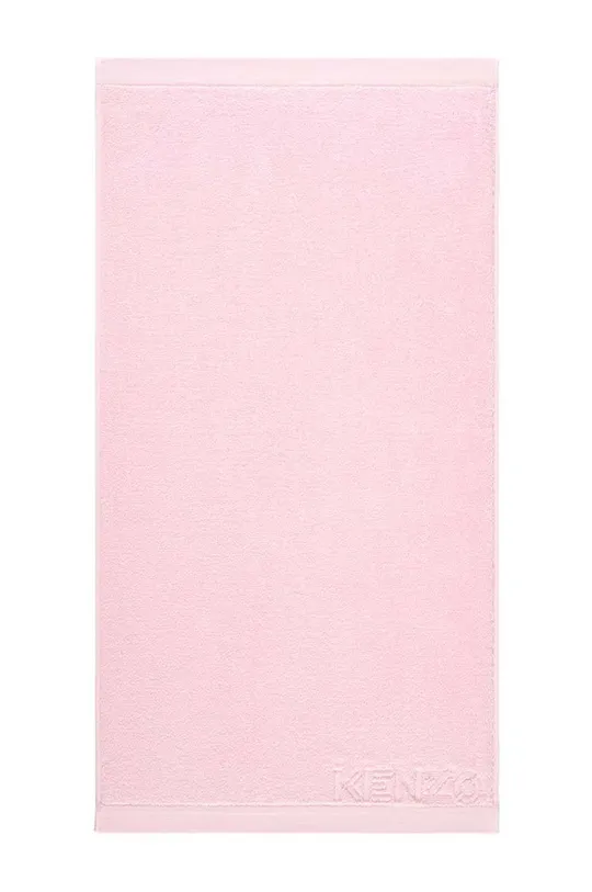 Βαμβακερή πετσέτα Kenzo ροζ