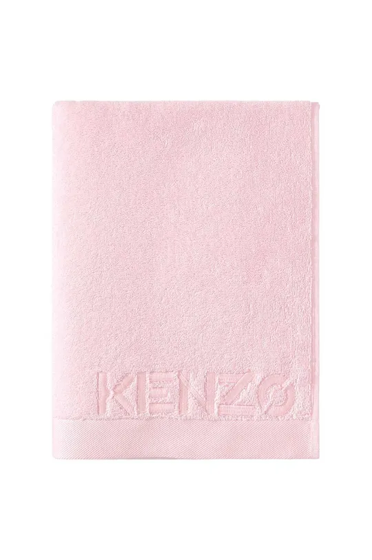 розовый Большое хлопковое полотенце Kenzo 90 x 150 cm
