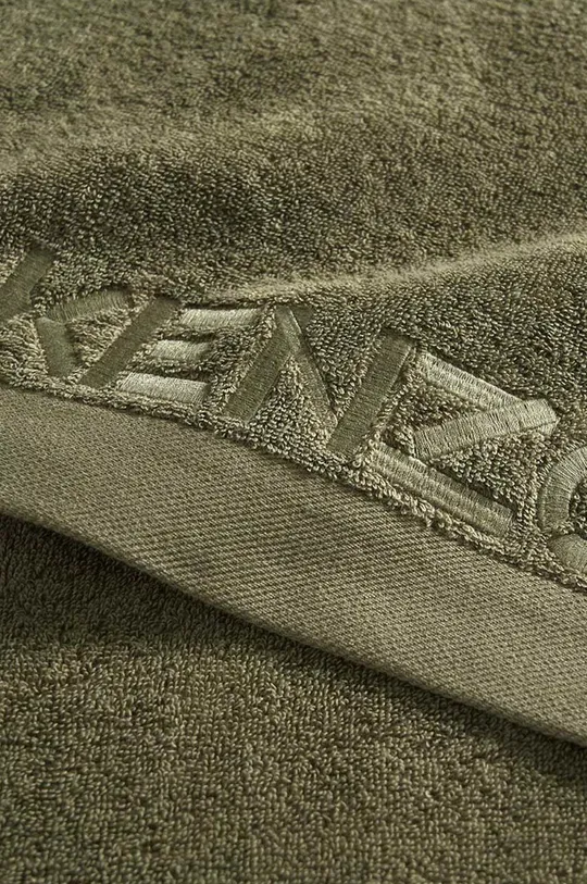 Kenzo asciugamano grande in cotone 92 cm x 150 cm verde