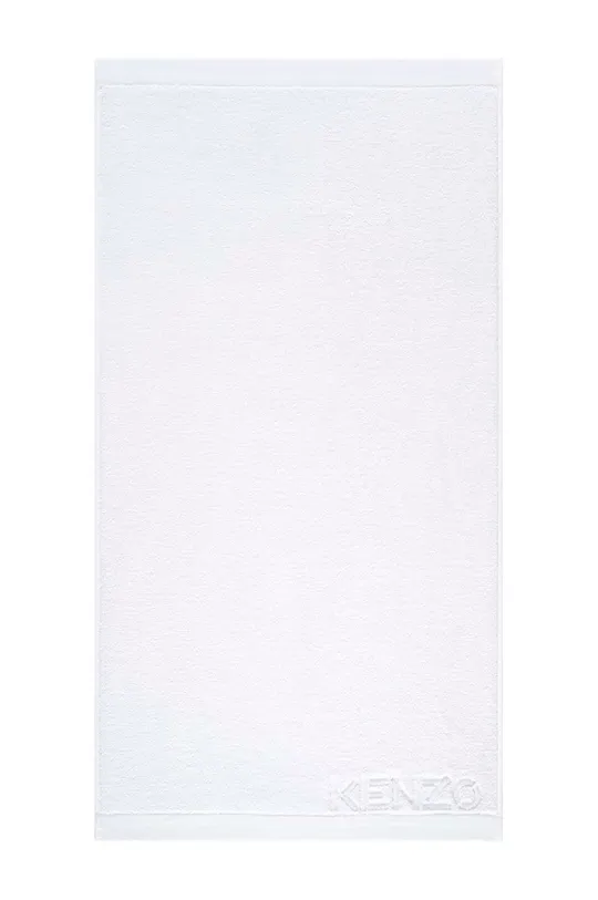 biały Kenzo duży ręcznik bawełniany 92 cm x 150 cm Unisex