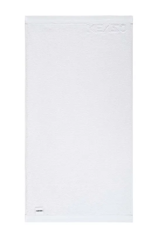 Kenzo duży ręcznik bawełniany 92 cm x 150 cm biały