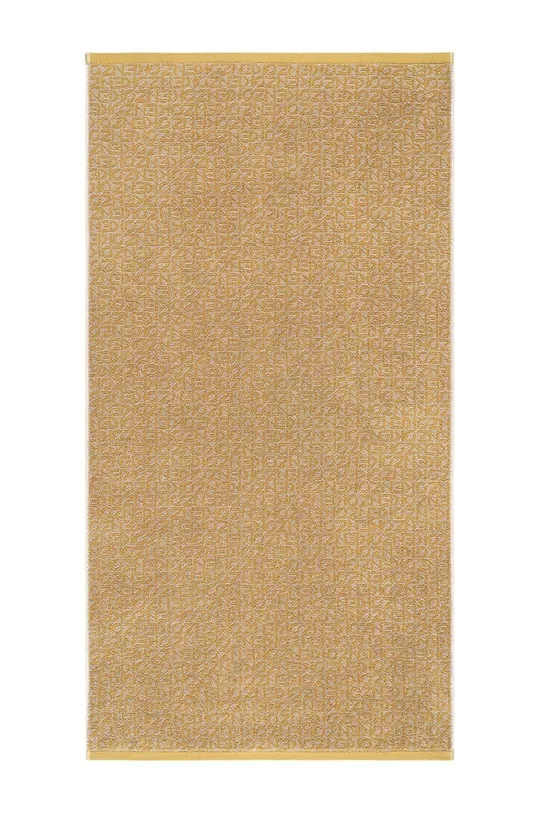 beige Kenzo asciugamano grande in cotone 90 x 150 cm Unisex