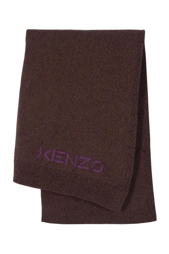 bordowy Kenzo narzuta 130 x 170 Unisex