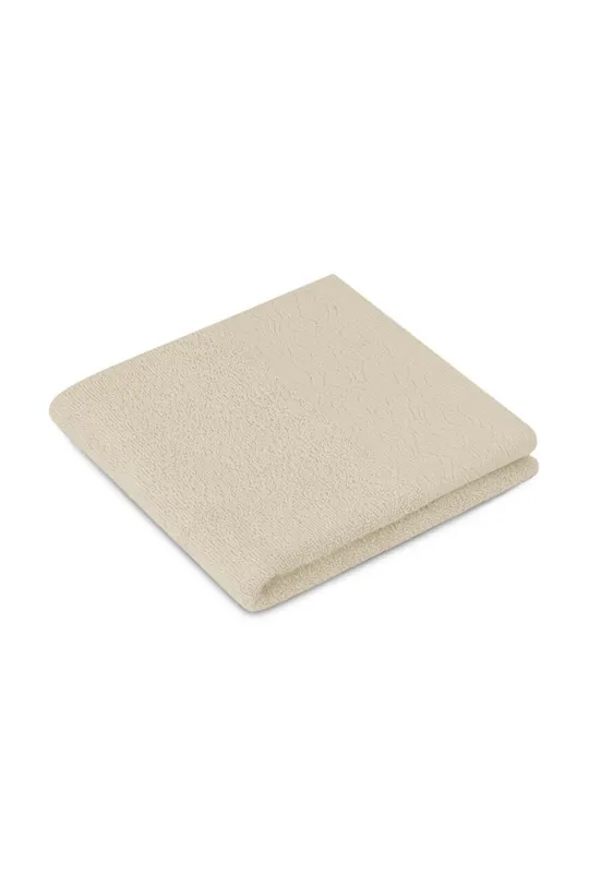 beżowy Zestaw Ręczników 2-pack Unisex