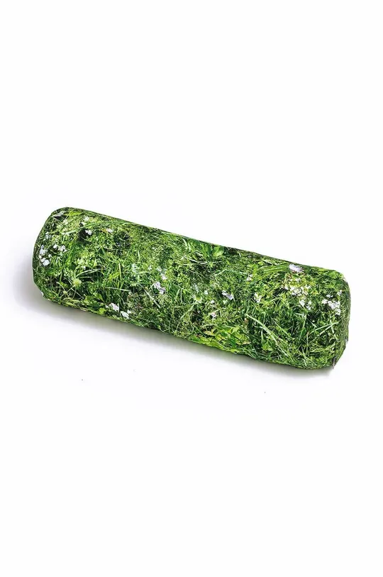 zielony Foonka wałek wypełniony łuską gryki Alpejska Łąka 50x15 cm Unisex