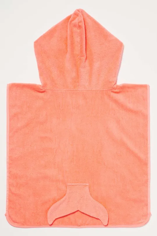 Otroška brisača za plažo SunnyLife Hooded Towel oranžna