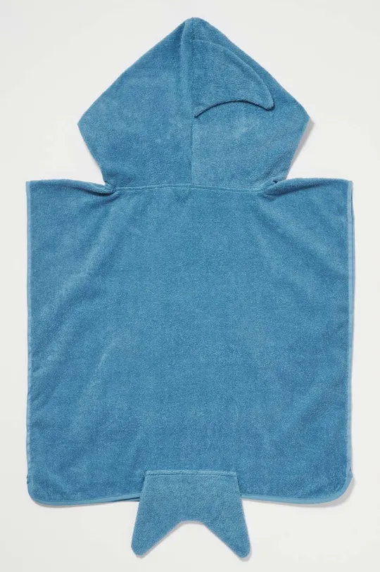 Παιδική πετσέτα θαλάσσης SunnyLife Shark Tribe μπλε