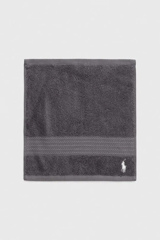szary Ralph Lauren ręcznik do twarzy Wash Towel Player 33 x 33 cm Unisex