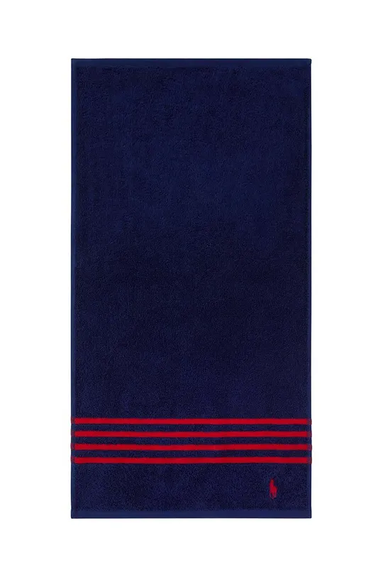 mornarsko modra Majhna bombažna brisača Ralph Lauren Guest Towel Travis Unisex
