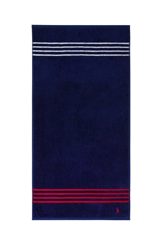 tmavomodrá Stredný bavlnený uterák Ralph Lauren Handtowel Travis Unisex