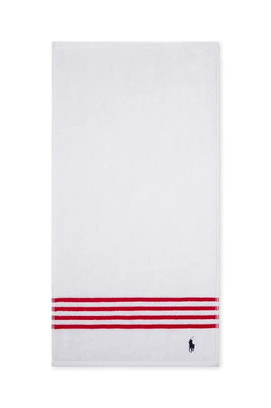 fehér Ralph Lauren kis méretű pamut törülközőt Guest Towel Travis 40 x 75 cm Uniszex