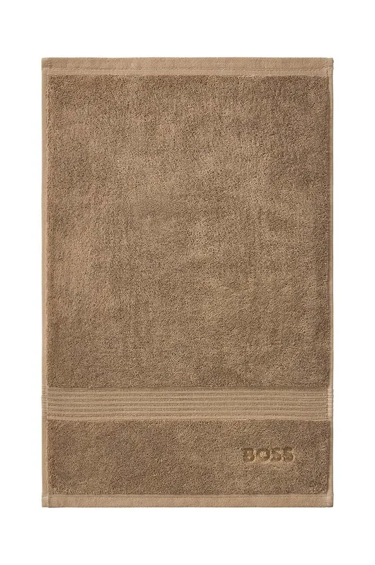 żółty Hugo Boss mały ręcznik bawełniany Handtowel Loft 50 x 100 cm Unisex