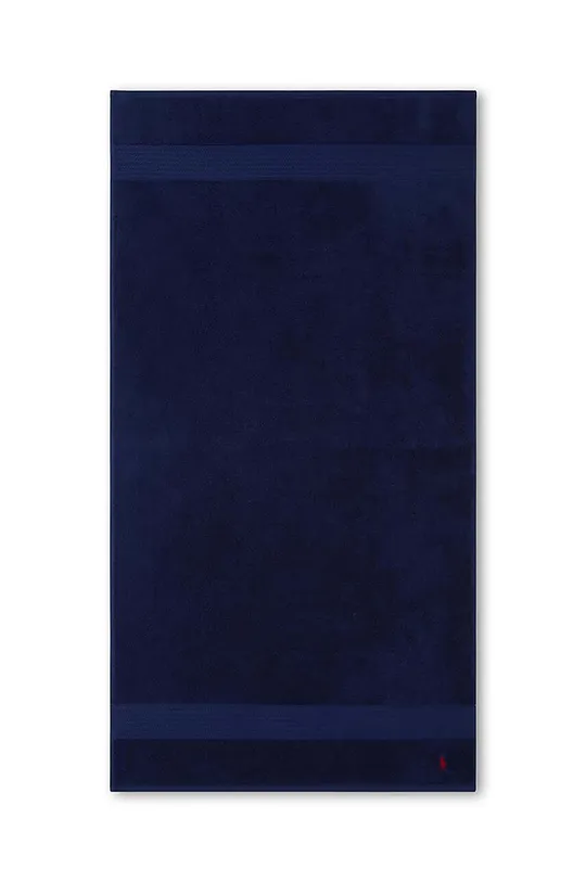 σκούρο μπλε Μικρή βαμβακερή πετσέτα Ralph Lauren Wash Towel Player Unisex