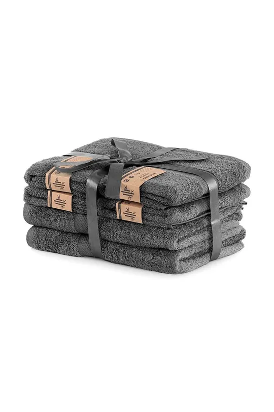 zestaw ręczników 6-pack szary