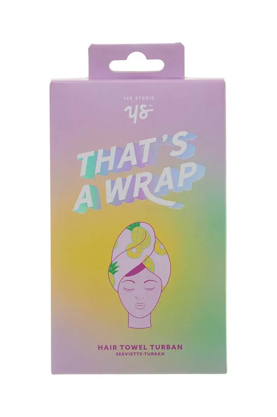 Yes Studio hajszárító turbán That's a Wrap Hair többszínű