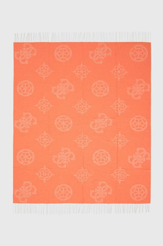 Ковдра Guess 130 x 170 cm помаранчевий
