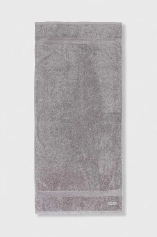 sivá Bavlnený uterák BOSS 70 x 140 cm Unisex