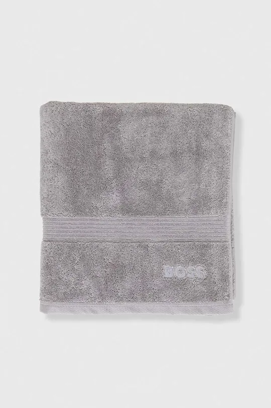 Хлопковое полотенце BOSS 70 x 140 cm серый