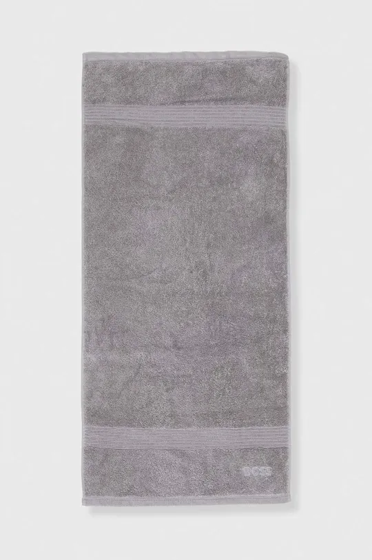 szary BOSS ręcznik bawełniany 50 x 100 cm Unisex