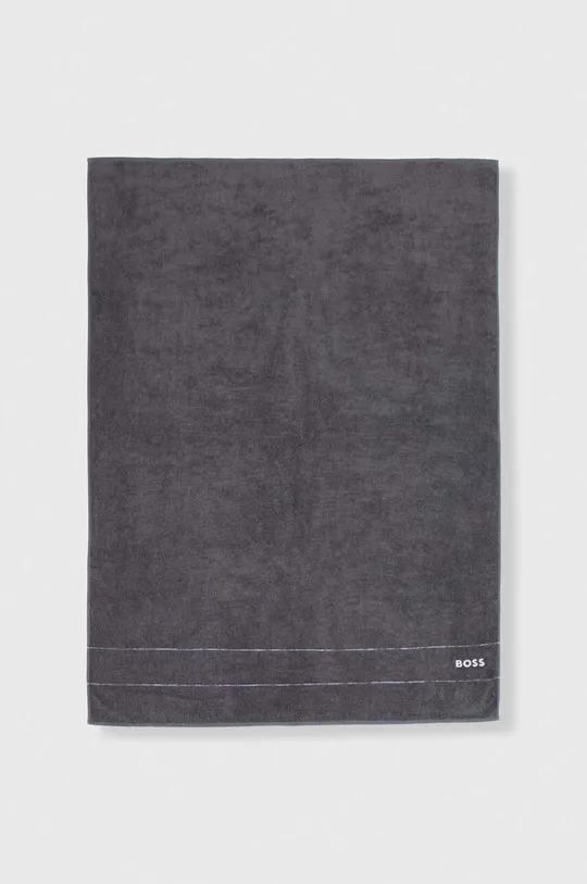 γκρί Βαμβακερή πετσέτα BOSS 100 x 150 cm Unisex