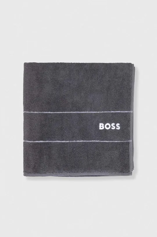 Хлопковое полотенце BOSS 70 x 140 cm серый