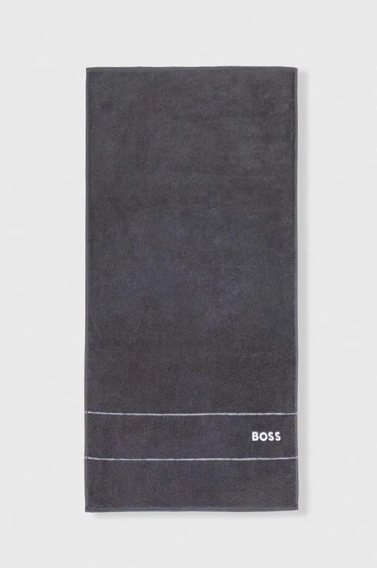 szary BOSS ręcznik bawełniany 50 x 100 cm Unisex