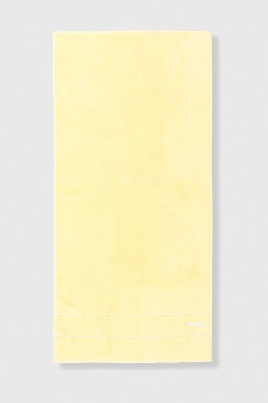 żółty BOSS ręcznik bawełniany 70 x 140 cm Unisex