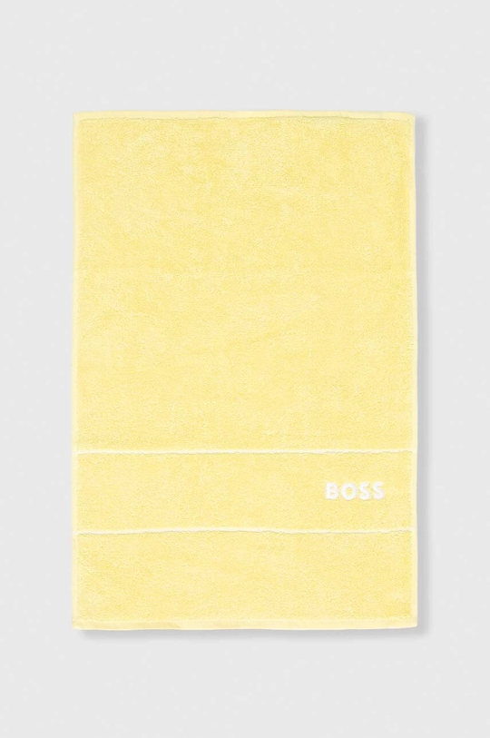 жовтий Маленький бавовняний рушник BOSS 40 x 60 cm Unisex