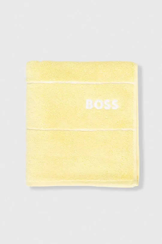 Βαμβακερή πετσέτα BOSS 50 x 100 cm κίτρινο