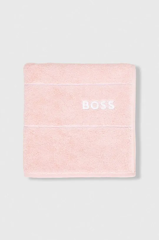 Маленькое хлопковое полотенце BOSS 50 x 100 cm розовый