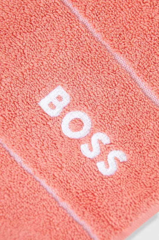 Bavlnený uterák BOSS 40 x 60 cm 100 % Bavlna Pokyny na ošetrovanie :  prať v pračke pri teplote 40 stupňov, nesmie sa bieliť, žehliť pri priemernej teplote, Nesmie sa čistiť chemicky