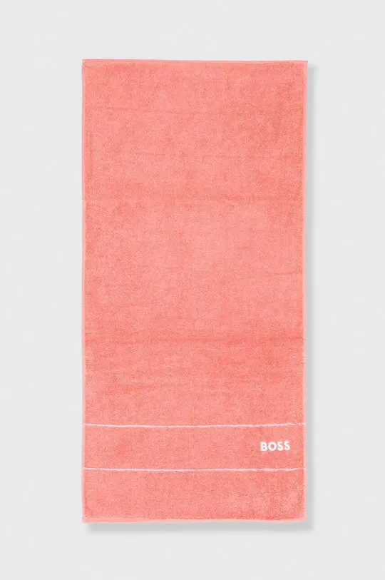 oranžová Bavlnený uterák BOSS 50 x 100 cm Unisex