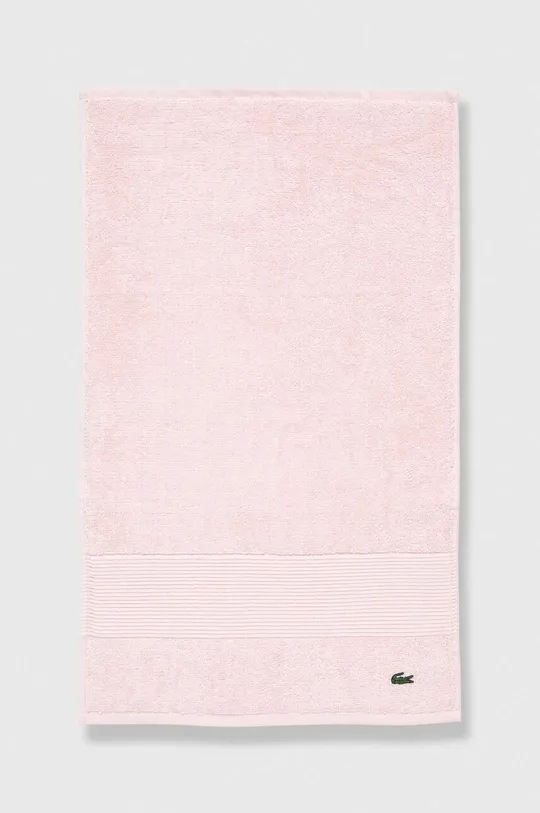 ροζ Βαμβακερή πετσέτα Lacoste 40 x 60 cm Unisex