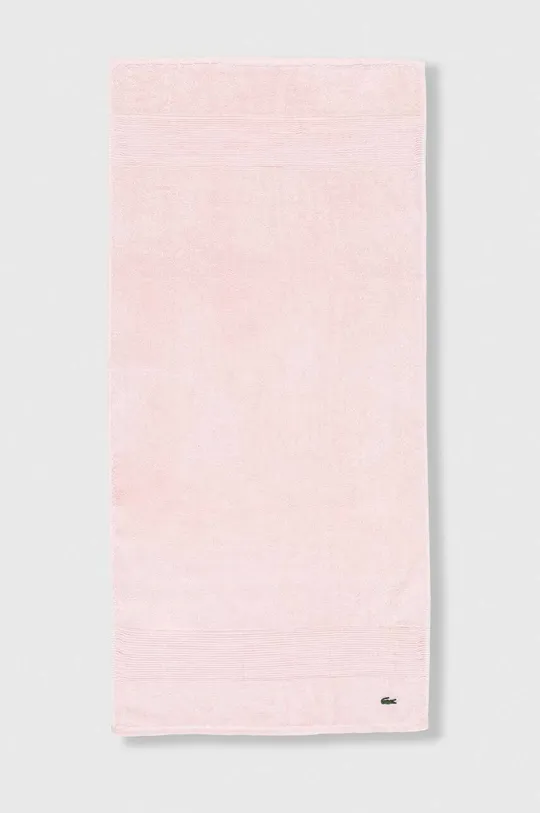 ροζ Βαμβακερή πετσέτα Lacoste 50 x 100 cm Unisex