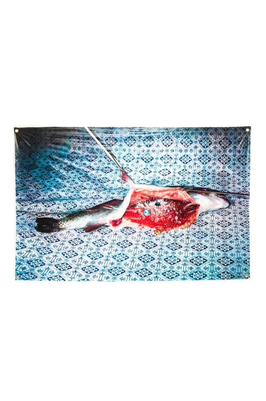 πολύχρωμο Διακοσμητικό τραπεζομάντιλο Seletti Toiletpaper 140 x 210 cm Unisex