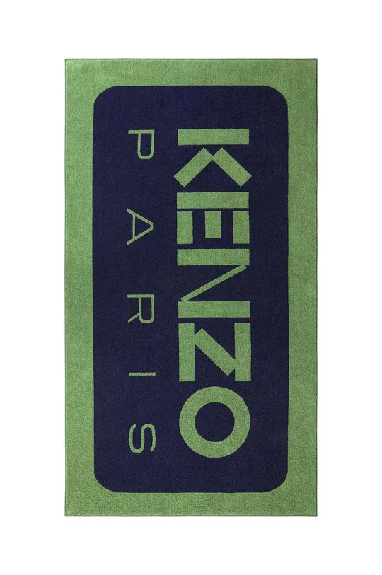 πολύχρωμο Βαμβακερή πετσέτα Kenzo KLABEL 90 x 160 cm Unisex