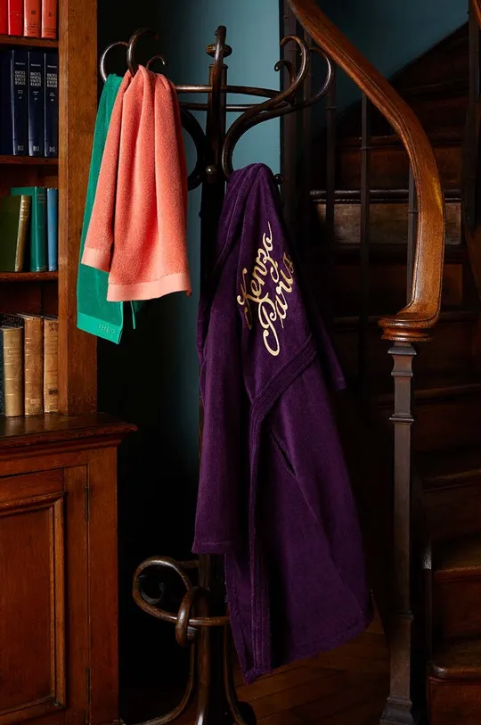 Kenzo asciugamano con aggiunta di lana KZICONIC 45 x 70 cm arancione