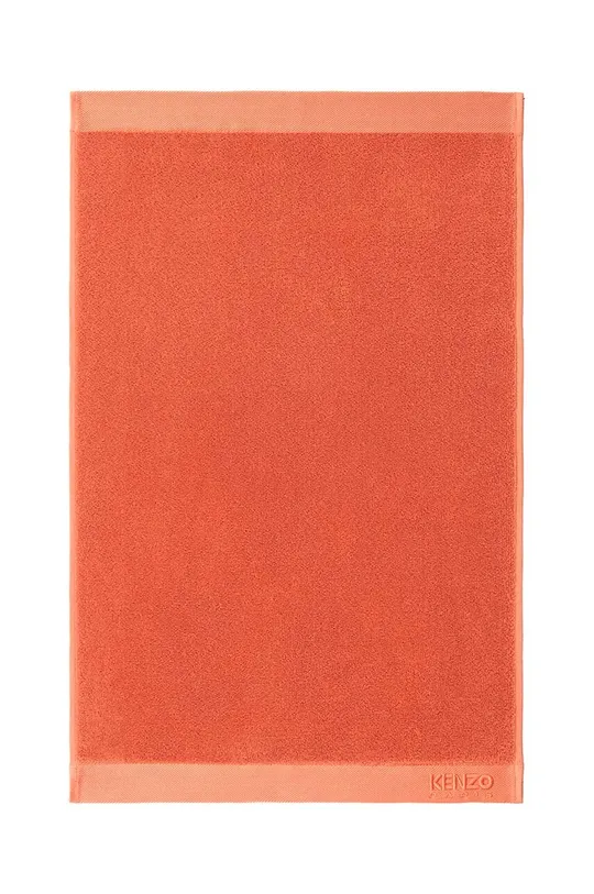 oranžna Bombažna brisača Kenzo KZICONIC 55 x 100 cm Unisex