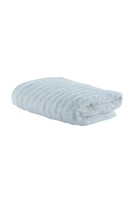 biały Bahne mały ręcznik bawełniany Wave 50x100 cm Unisex