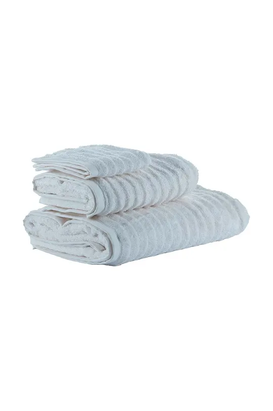 Bahne mały ręcznik bawełniany Wave 50x100 cm biały
