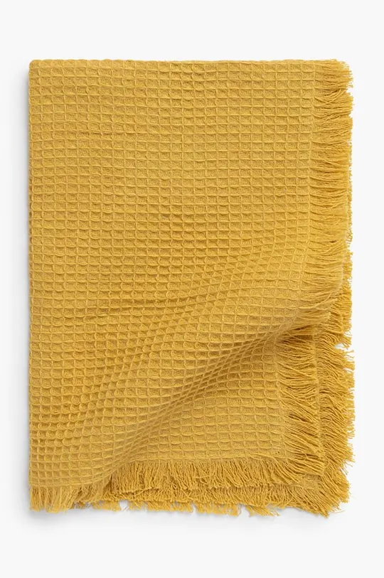 κίτρινο Μεγάλη βαμβακερή πετσέτα Calma House Marte 90x150 cm Unisex