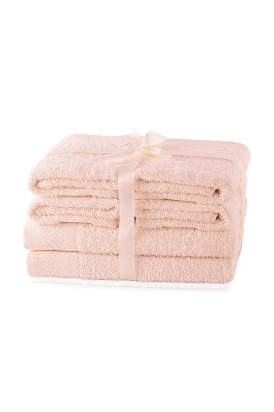 pomarańczowy zestaw ręczników 6-pack Unisex