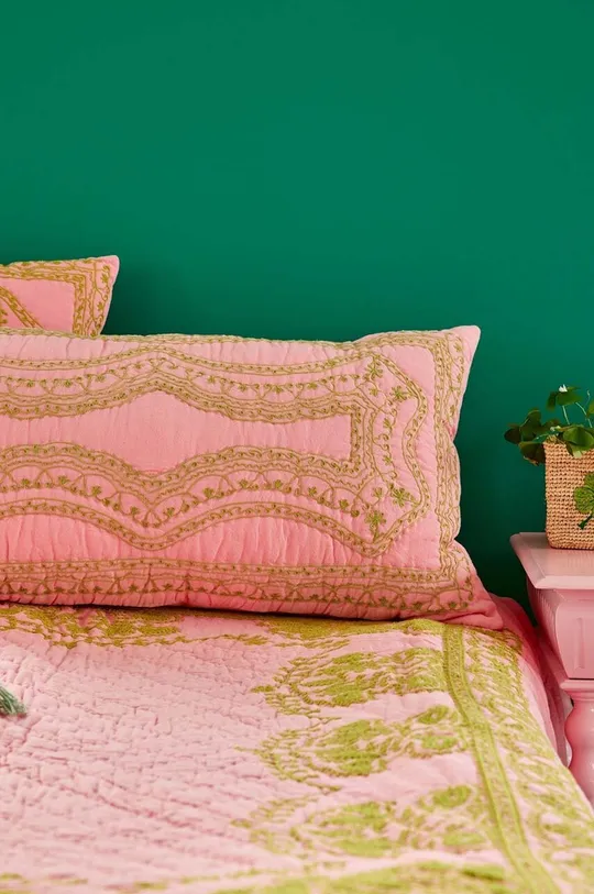 Rice cuscino decorativo rosa