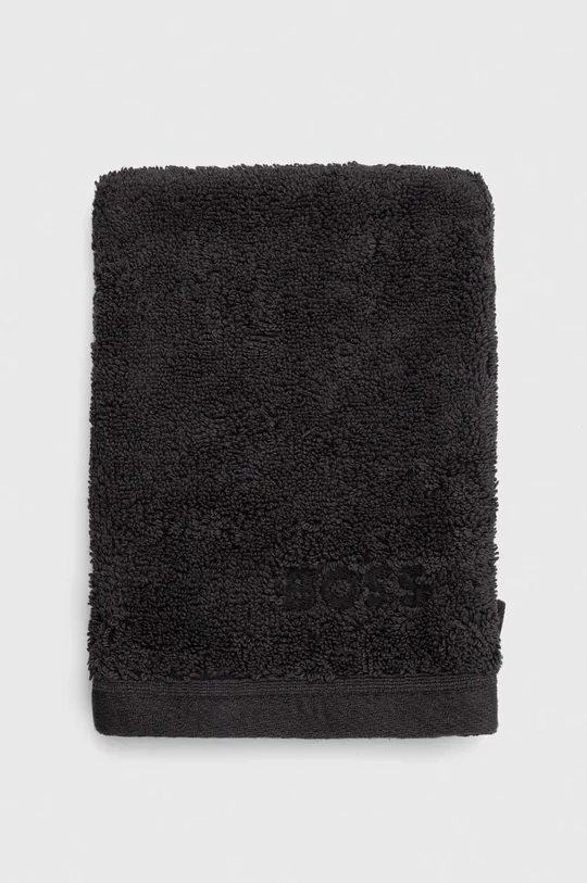 čierna Rukavica na umývanie BOSS 15 x 21 cm Unisex