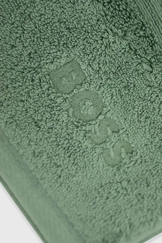 BOSS ręcznik bawełniany 100 x 150 cm zielony