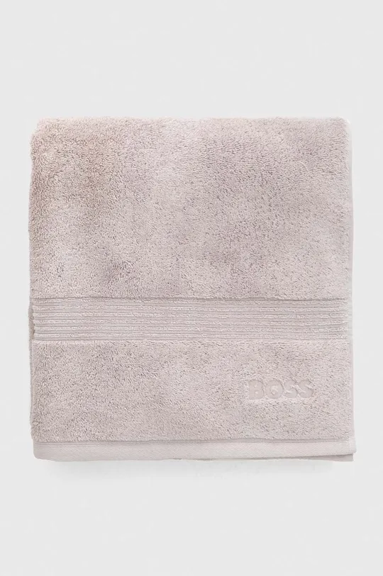 Βαμβακερή πετσέτα BOSS 70 x 140 cm γκρί
