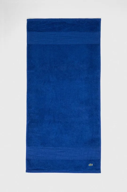 niebieski Lacoste ręcznik 50 x 100 cm Unisex