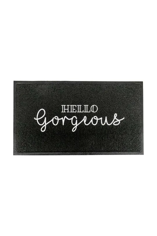 чёрный Коврик Artsy Doormats 70 x 40 cm Unisex