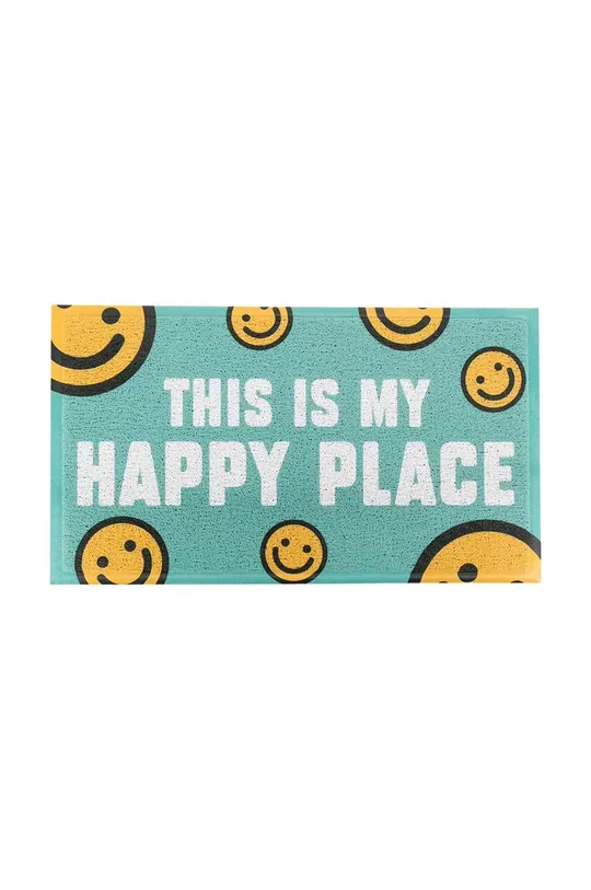 többszínű Artsy Doormats lábtörtlő Happy Place Doormat Uniszex